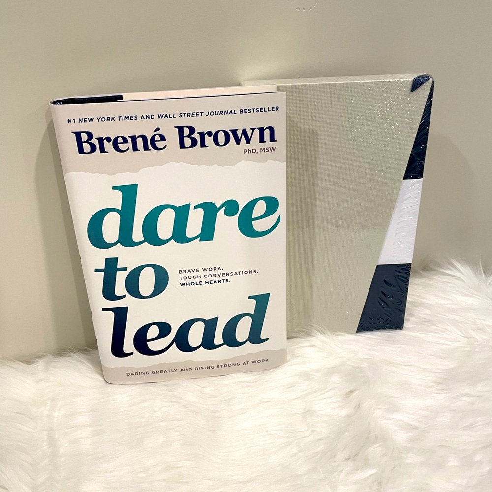 Brené Brown “Dare to Lead” book and journal. New.